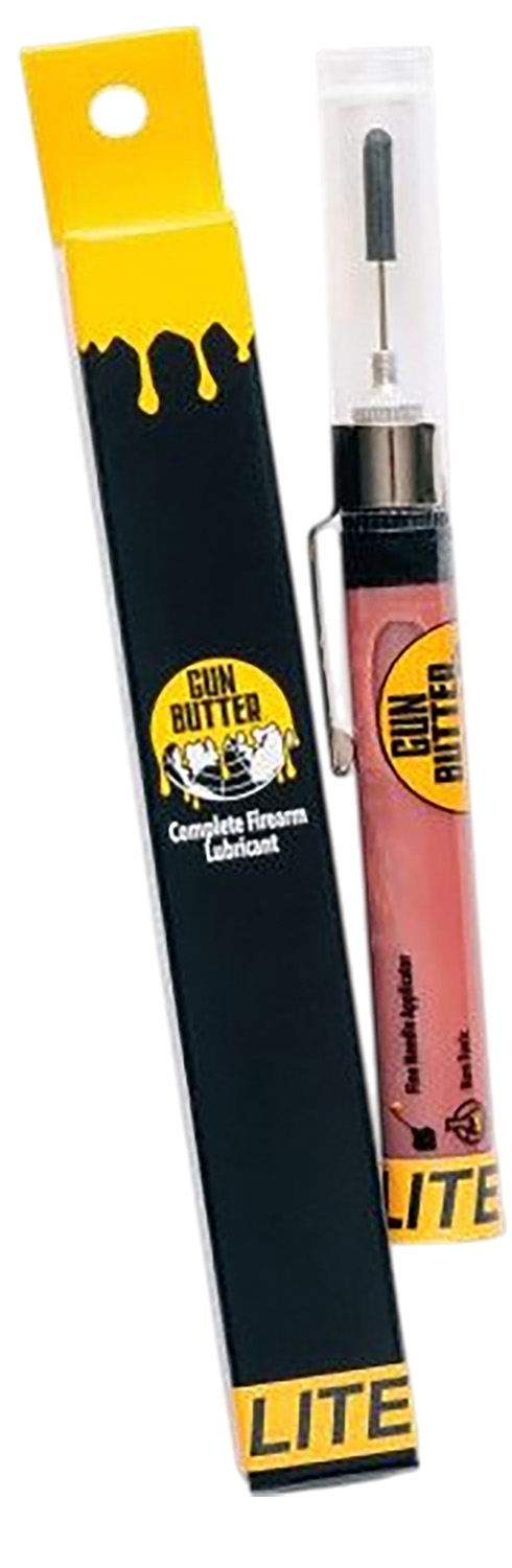 Gun Butter Lite is the newest formula in pantry. This less viscous lubrican