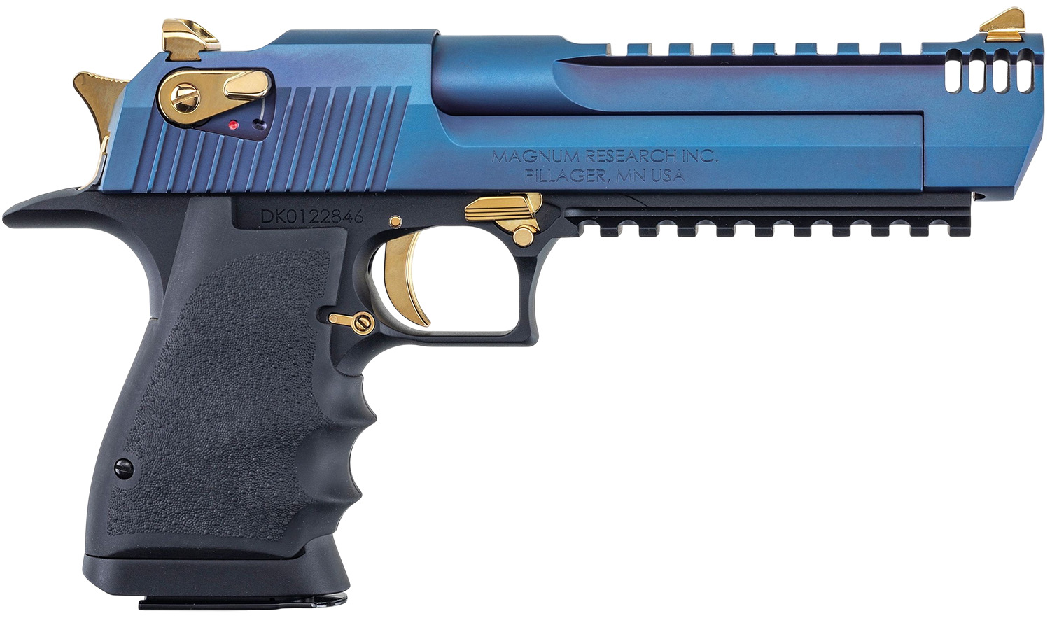 Magnum Research DE50L6CBG Desert Eagle L6 50 AE 6" Carbo Blue PVD Pistol - Magnum Research - .50
