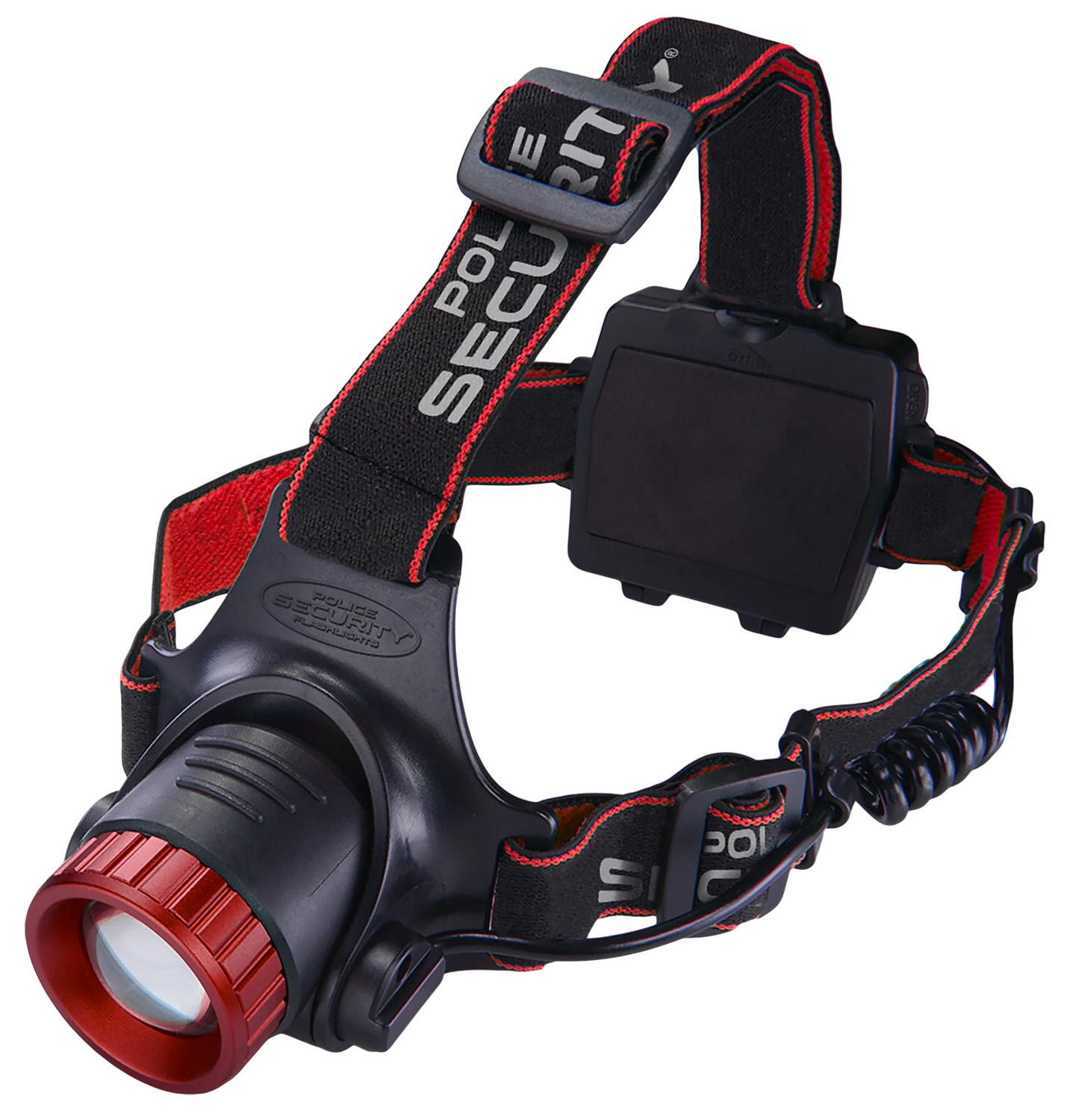 Police Security 98070 Lookout Headlamp White 1000 Lumens 4AA 3 Modes