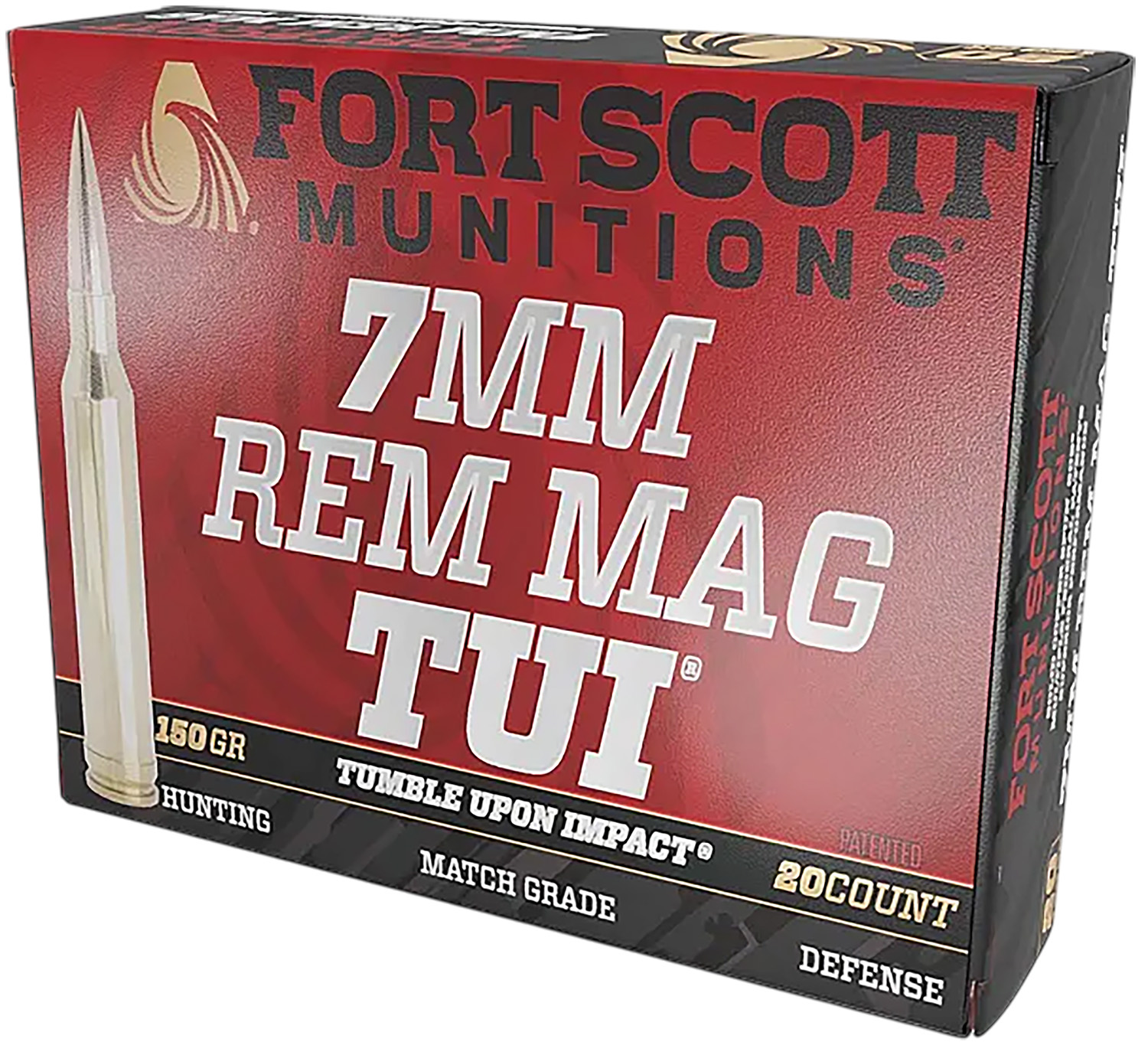 Fort Scott Munitions 7MMMAG-150-SCV2 Tumble Upon Impact (TUI) 7mm 150gr... - Fort Scott Munitions - SOLID COPPER SPUN