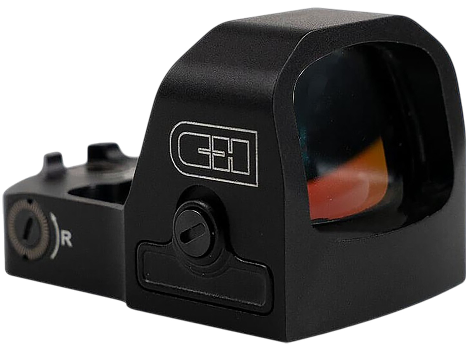 C&H Precision RD-EDC-RD-RMSC Reflex Sight, 3 MOA Red Dot, 50,000 Hr Battery
