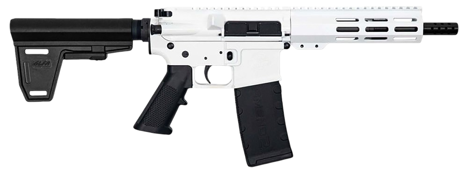 Great Lakes Firearms GL15223PBWHT AR-15 223 Wylde 30+1 7.50” Black...