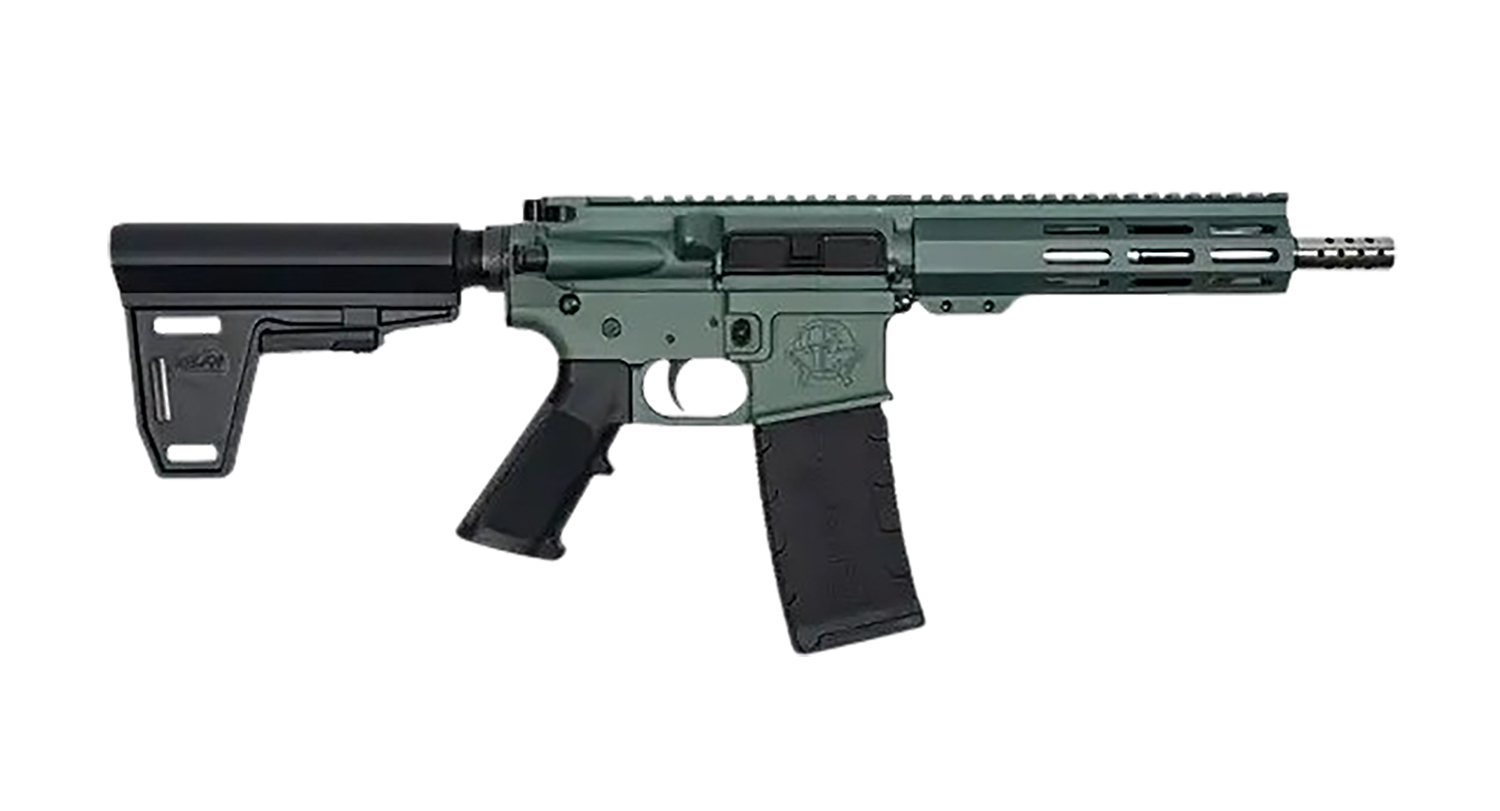 Great Lakes Firearms GL15223SSPBCHG AR-15 223 Wylde 30+1 7.50" Black Ni...