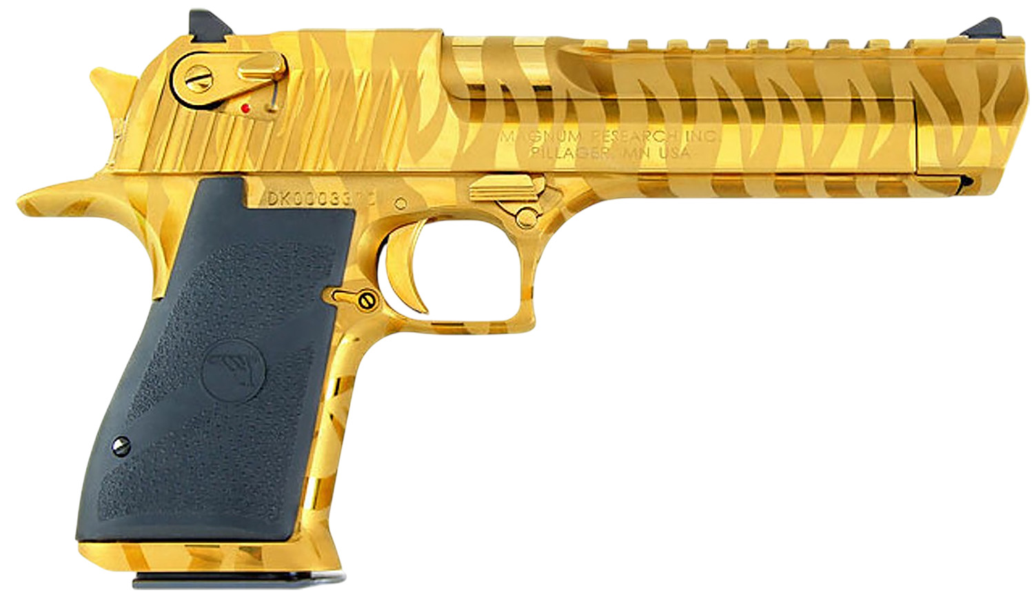 MAG DE50TG-TS    MARKXIX 50AE  6 GLD/TIGER STRIPE