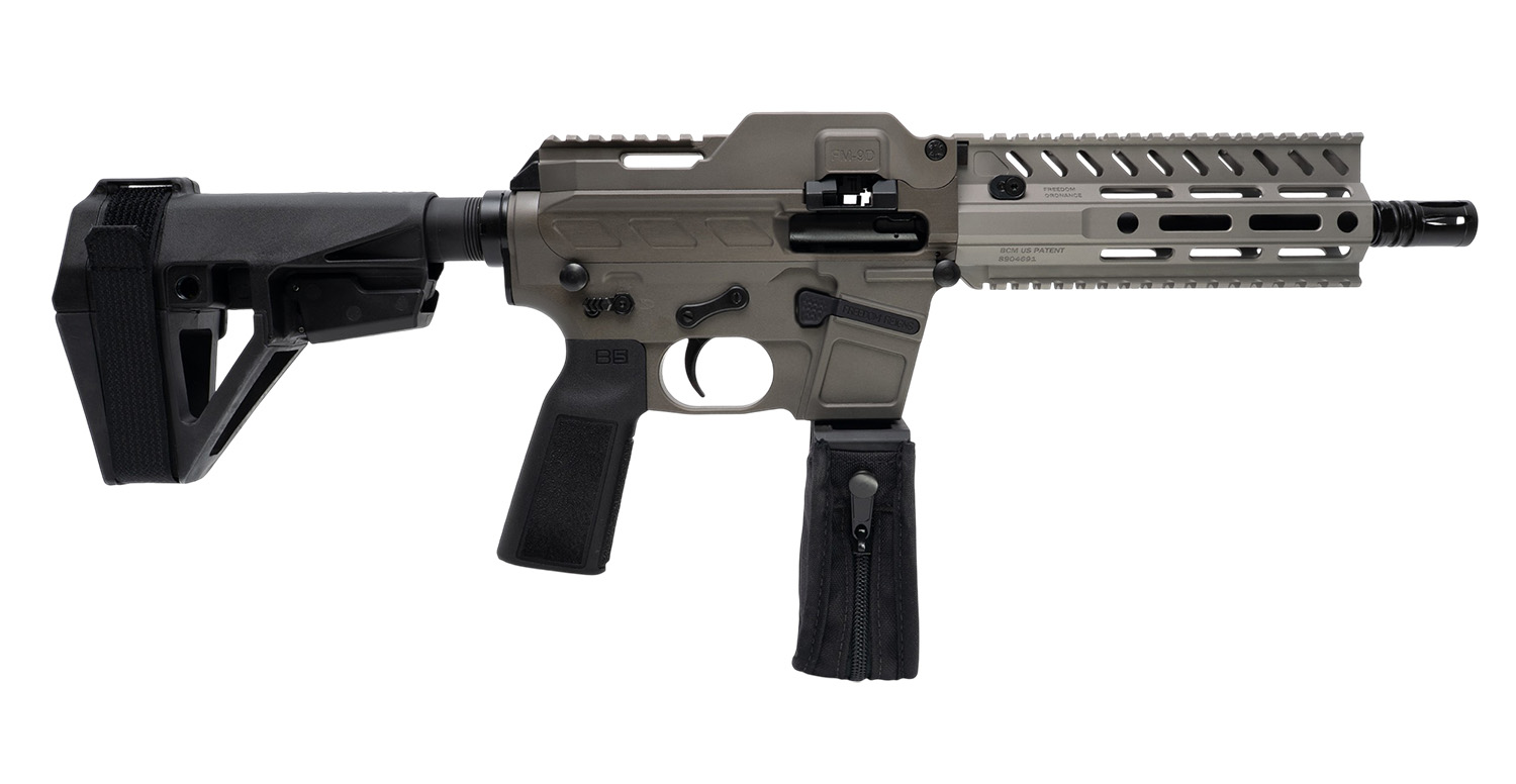 FREEDOM ORDNANCE FM9D8-FDE    9MM BELTFED PSTL 8