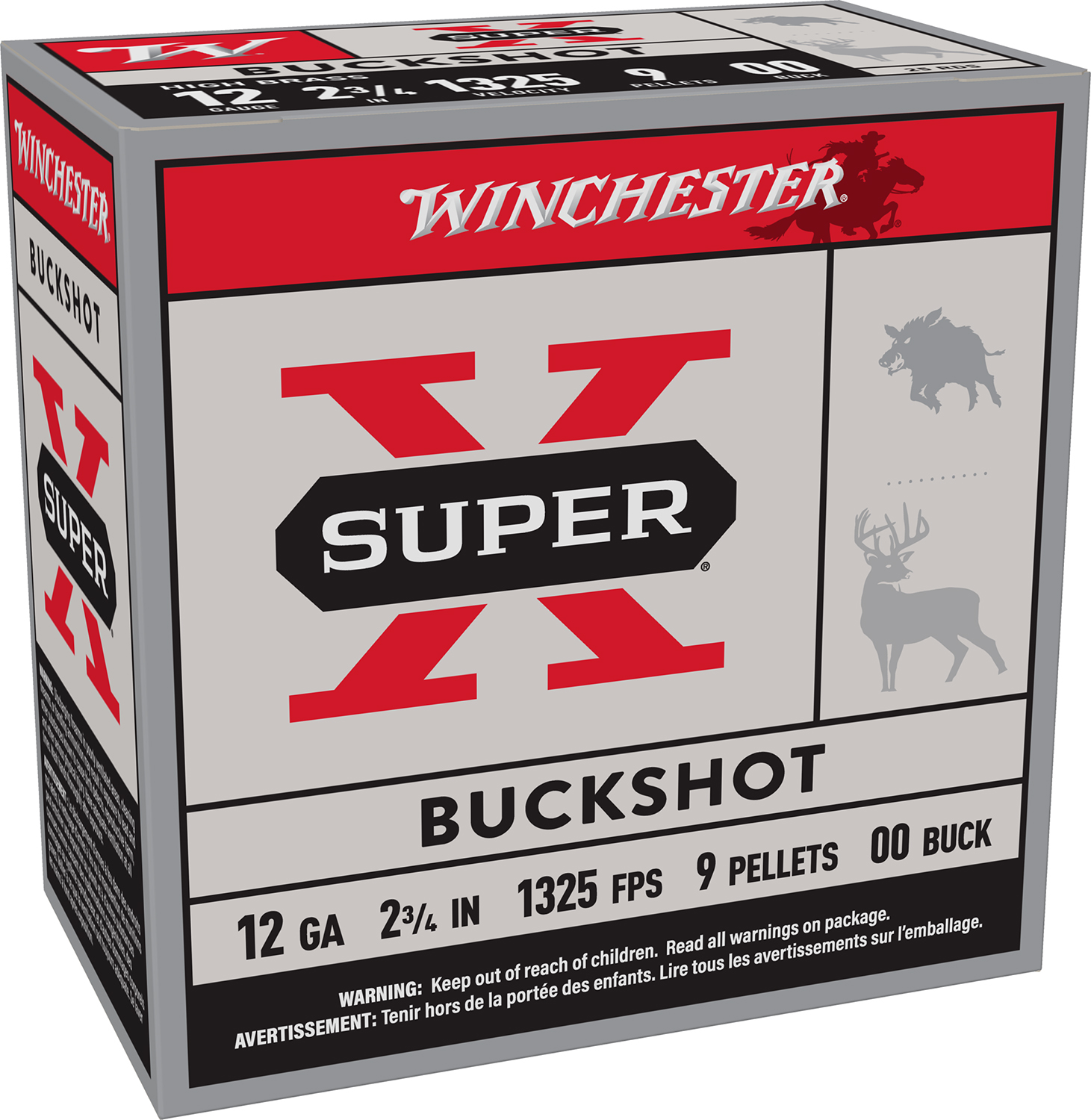 chester 00 Buck 12 Gauge 1-1/8 Oz 2.75 In Ammo