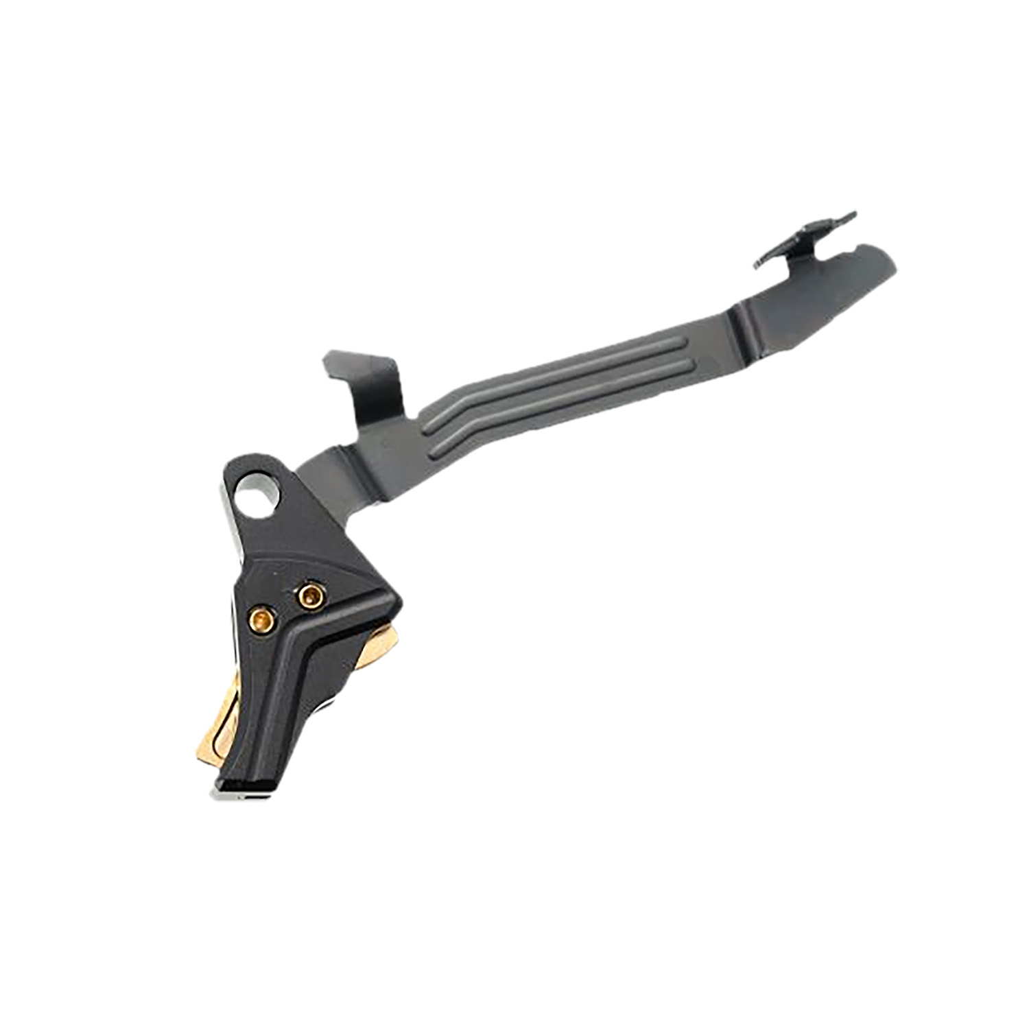 Tyrant CNC TDG43TRIGBLKGOLDBAR I.T.T.S Black-Gold Fits Glock 43-43x-48