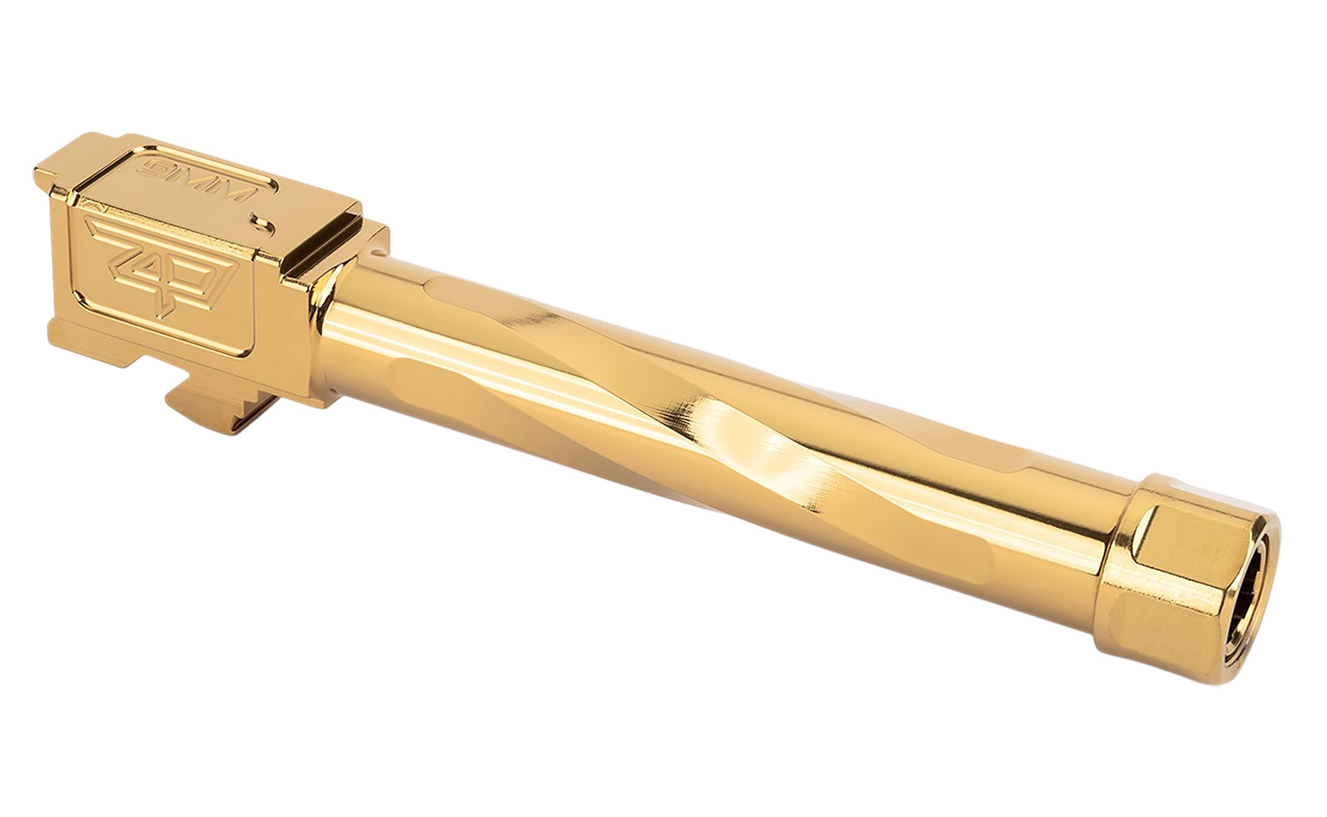 Zaffiri Precision ZP.17G5BTG 9mm Fits Glock 17 Gen 5 Gold Stainless Steel