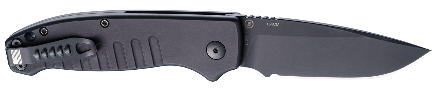 Click to see larger image. Hog 64130 BALLISTA-I 3.5 Auto Drop Blade Bk