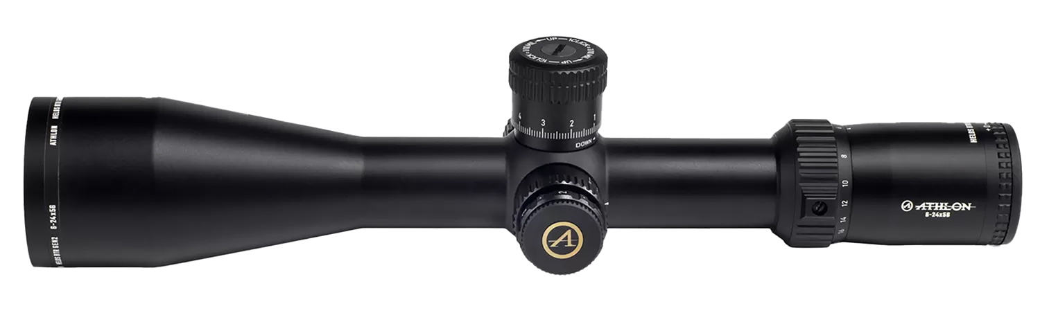 Athlon 214114 Helos BTR Black 6-24X 56mm 34mm Tube Illuminated Mil Reticle
