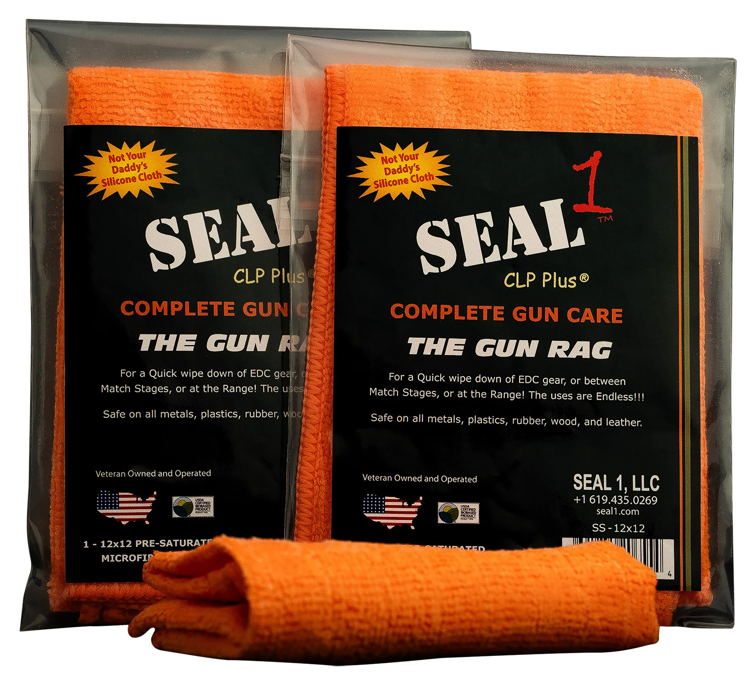 Seal 1 SS-12X12 The Gun Rag Microfiber