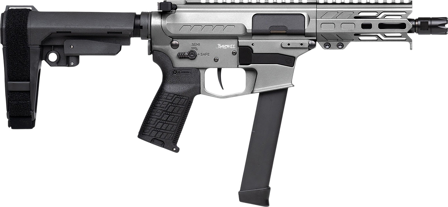 CMMG PISTOL BANSHEE MKGS 9MM 5 EJECTOR RIP BRACE TUNGSTEN