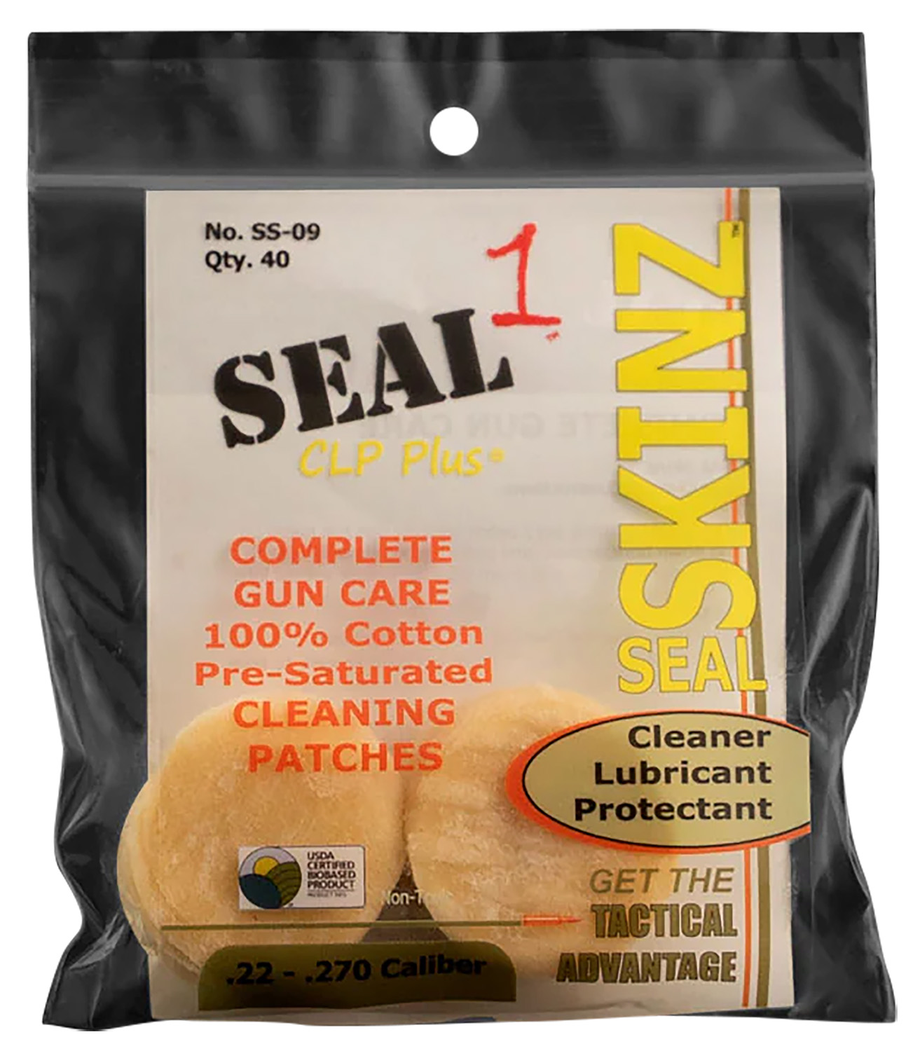 SEAL1 SS-09    SEAL SKINZ 22-.270  1 1/4
