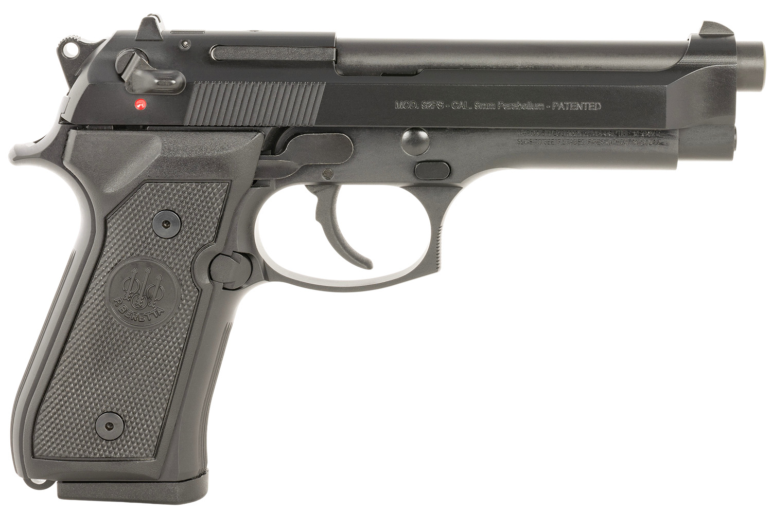 Beretta 92FS 9mm Luger 4.9 in Barrel Black Steel 10 Round Double/Single Act - Beretta - 9mm