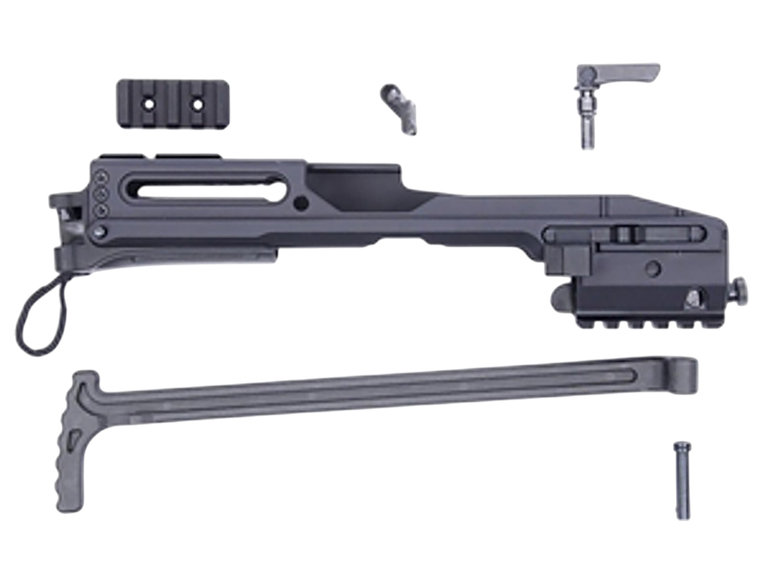 B&T Firearms BT-430200 G17 Conversion Kit Compatible w/ Glock 17 Black Black