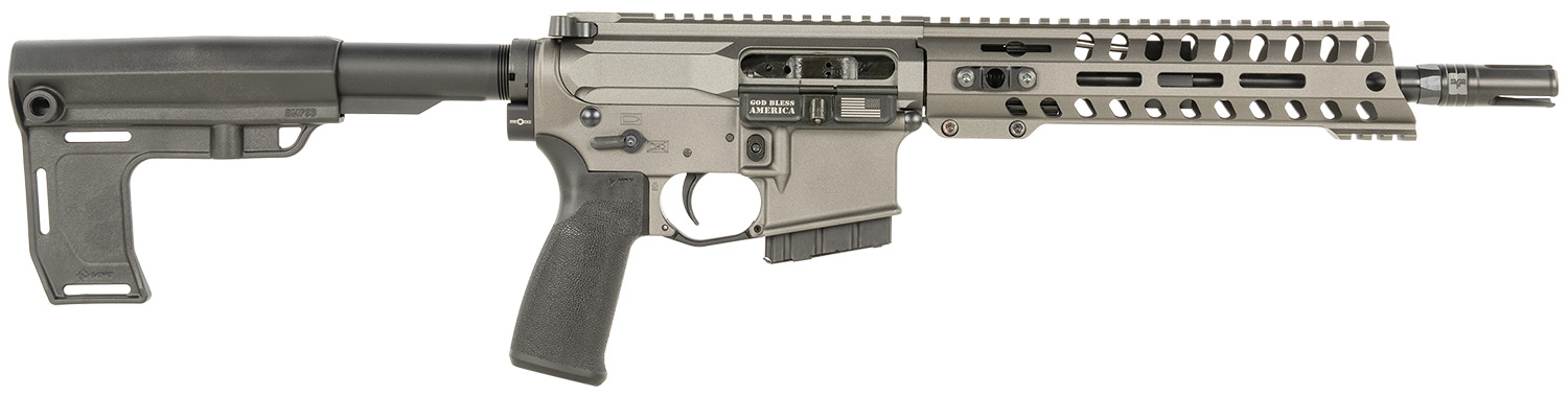 POF USA 02168 P-15 Base 350 Legend 10.5" Tungsten Cerakote Semi-Auto Pistol - POF USA - 350 Legend