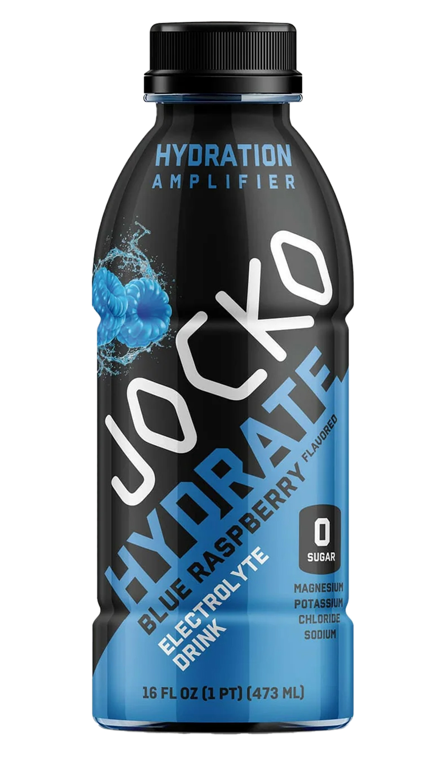Jocko Fuel 29746 Blue Rasberry Hydrate Drink 16oz 12Pack