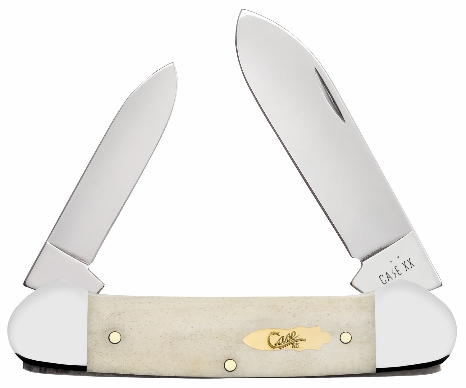 CASE 11023 SMOOTH NATURAL BONE CANOE