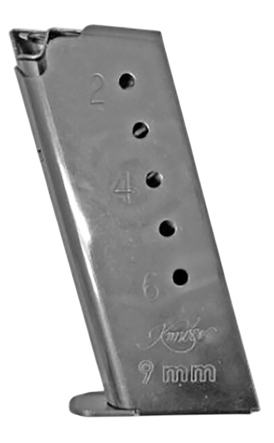 Kimber Mfg, Inc 1200037A 6rd Flush Fit 9mm Luger Silver Stainless Steel