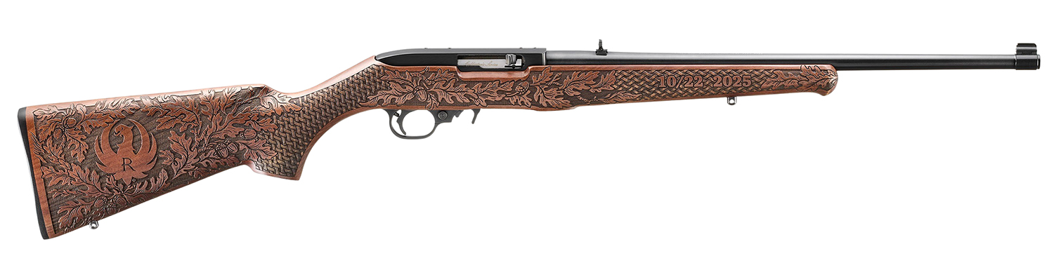 Ruger Collector's Series 10/22 Sporter Rifle .22 LR 10rd Magazine18.5 Barrel Engraved Wood Stock 2 - Ruger - 22 LR