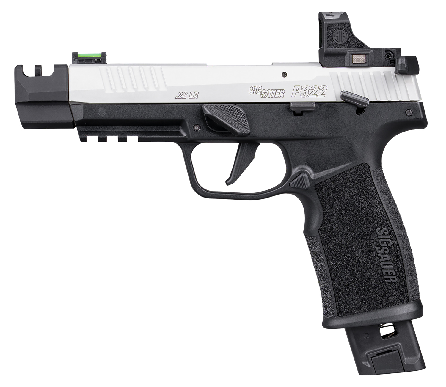 Sig SAUER 322C-T-COMP-RS P322 22 LR 4" Two-Tone Semi-Auto Pistol - Sig Sauer - 22 LR