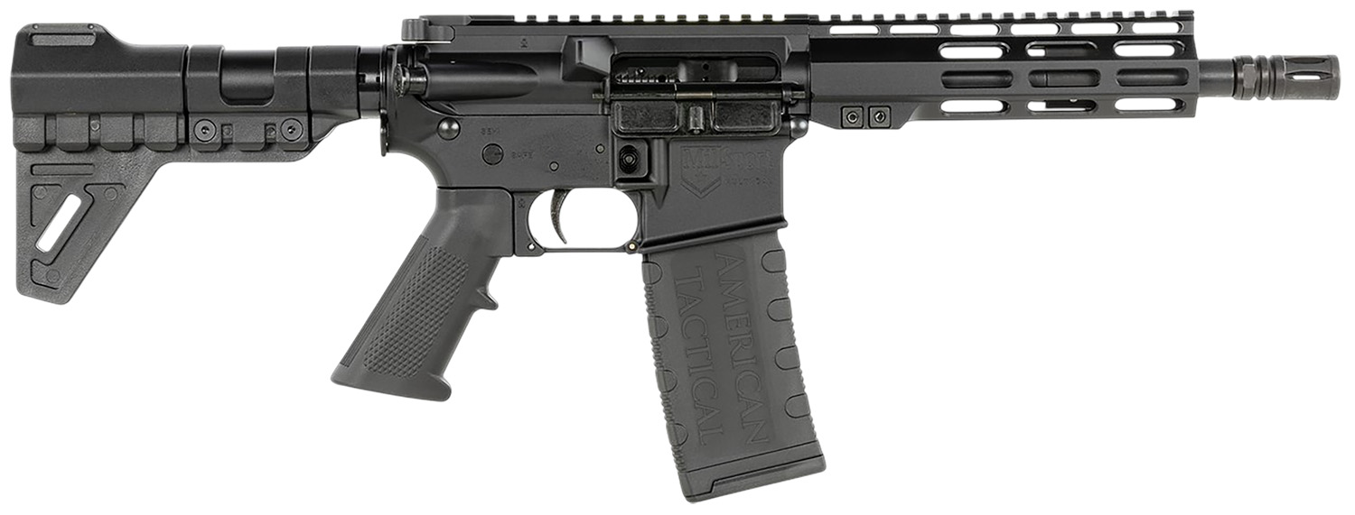 ATI ATIG15MS556ML7BL MilSport  5.56x45mm 30+1 7.50" Threaded Barrel, M-LOK Handguard, Black Aluminum Receiver w/Picatinny Rail, Black Polymer Blade, Black Polymer Grip