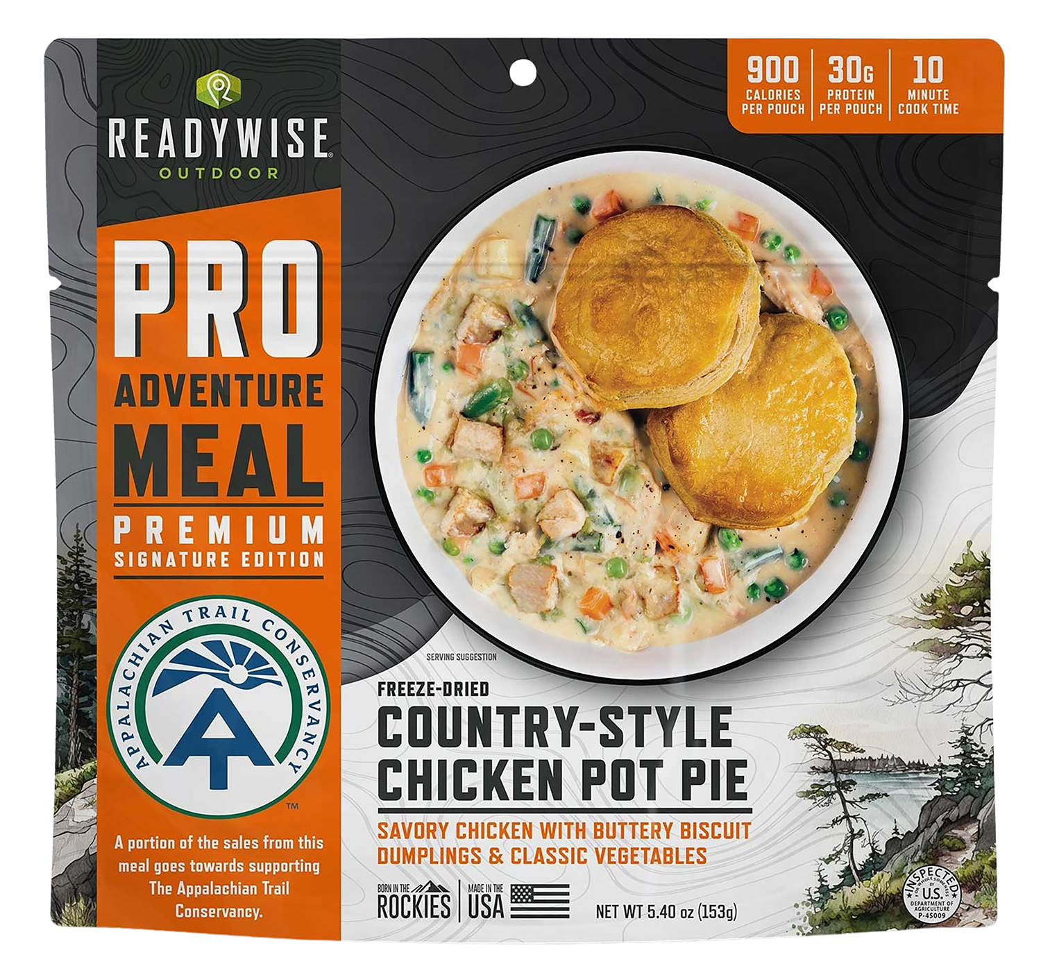Readywise Pro Meal Chicken Pot Pie Single Pack