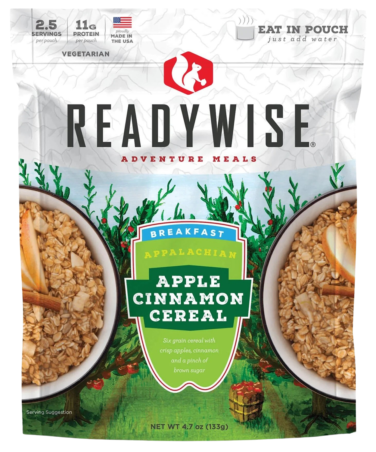 Readywise Apple Cinnamon Cereal Single Pack