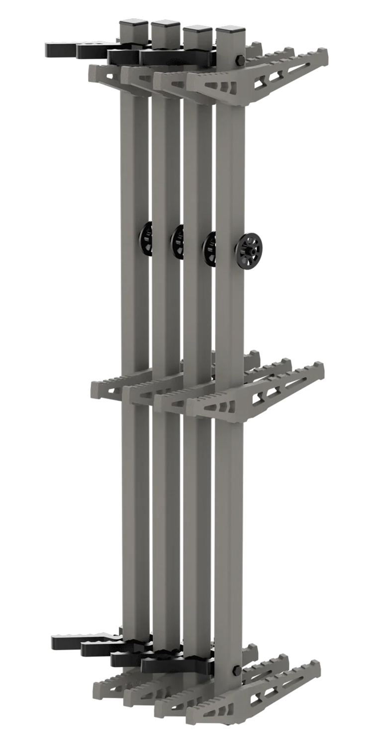 Novix NX-4PCDW Double Step Climbing Stick 4pk, 32" Gray, 300lb Capacity
