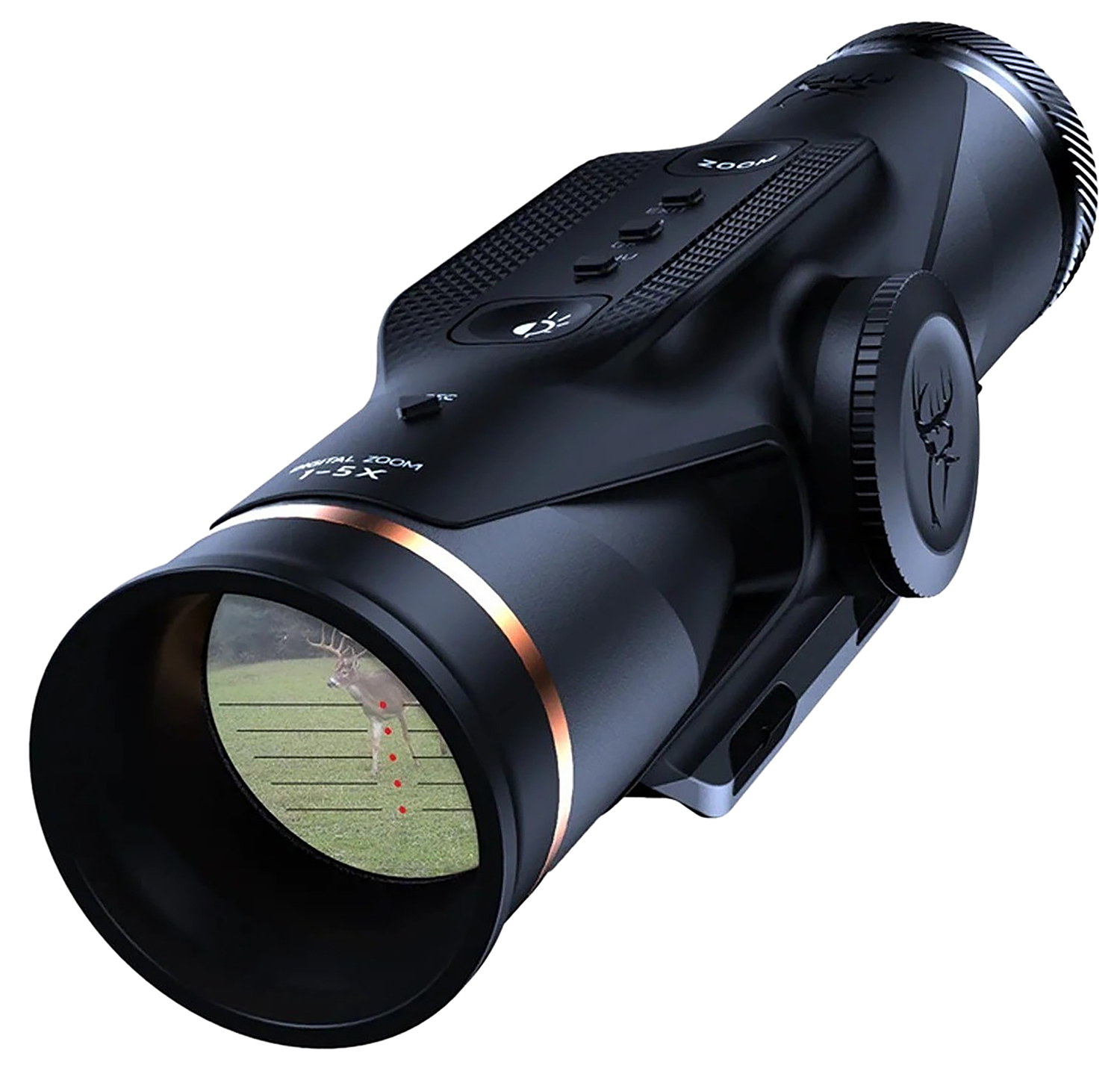 BUK Cycloptic-X Prime Crossbow Scope BUK40005 1-5X Zoom 25mm Lens HD Viewfinder