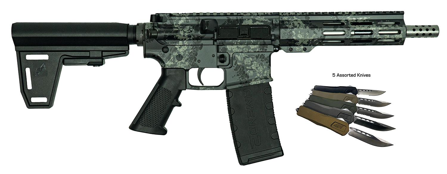 GLFA GL15 LGRY-PISTOL BUNDLE 7.5 BRACE  LICHEN-GRY