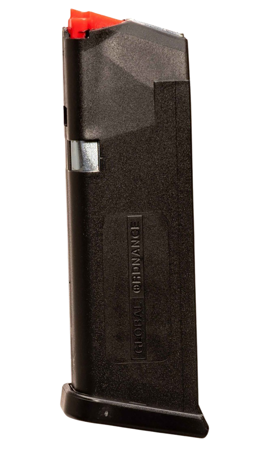 Global Ordnance LLC 197892029063 Black 15rd 9mm Luger Glock Style