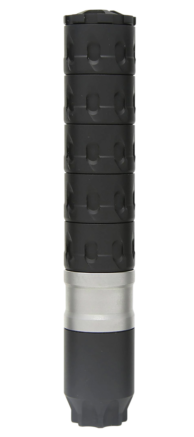 Odin Works SUP-NAV-22-2.0-BLK NAV 22 22LR/22Mag/17HMR 1.05" Black Aluminum/Stainless Steel 1/2"x28