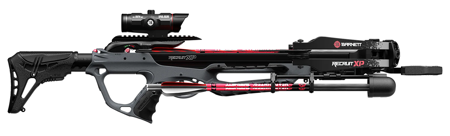 Barnett Explorer Recruit XP Crossbow 330 FPS, 125 lb Draw, 3-Dot Sight