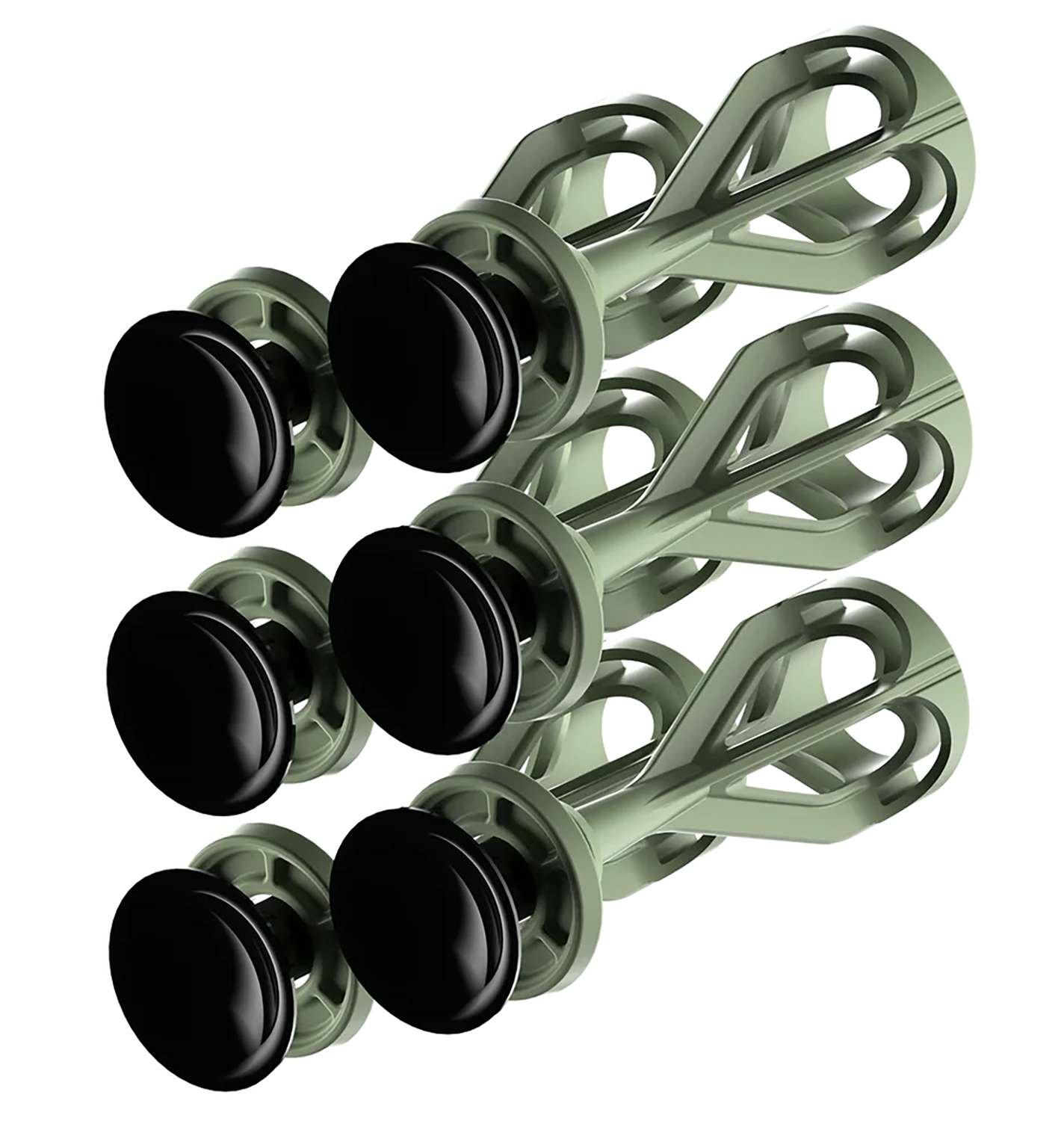 Barnett Phantum Suction Darts OD Green 6 pk. - Barnett Outdoors for sale at TheGunDock