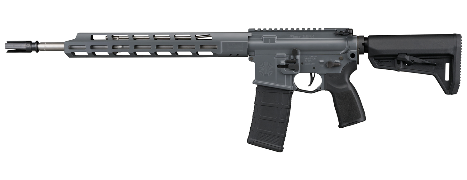 Sig SAUER INC SIGM400 5.56 NATO 30+1 16 Concrete Cerakote  - Sig Sauer - 223 Rem/5.56 NATO