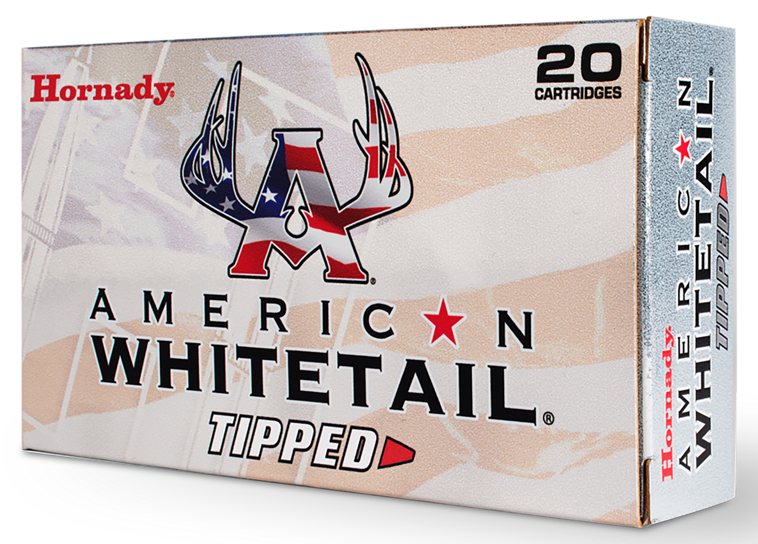 Hornady 82163 American Whitetail  300PRC 165gr 20 Per Box/10 Case