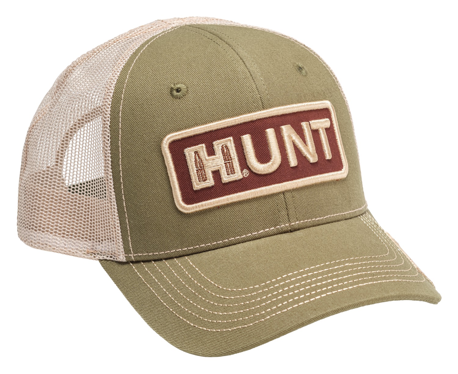 HORN 99265       HORNADY GRN & TAN HUNT MESH HAT