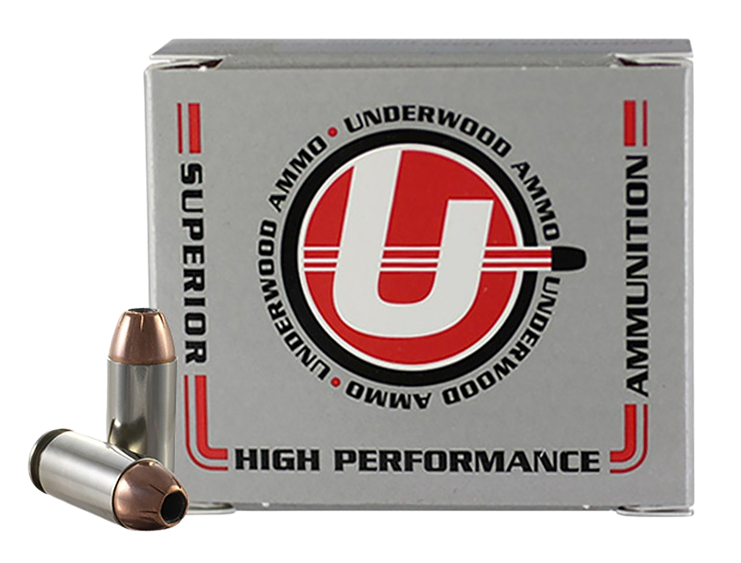 Underwood Ammo XTP 40 S&W 155gr JHP 1300fps 20 Rounds Nickel-Plated
