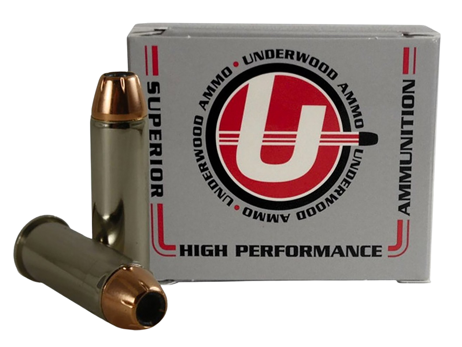 Underwood Ammo 44 Remington Magnum 240 Grain Jacketed Hollow Point 20 Ro...