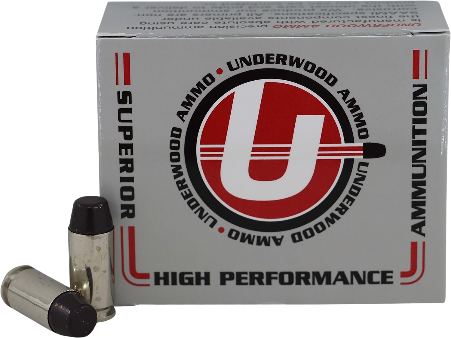 Underwood 740 Hard Cast 40 S&W 200gr FN 1000fps 20 Rounds Ammo