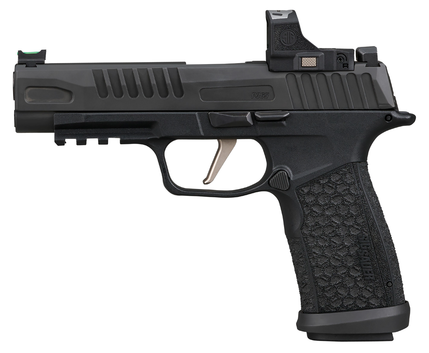 Sig SAUER INC P365 Fuse Romeo-RS Compac 9MM LUGER (2) 21+1 & (1) 17+1 4.3 Nitron  - Sig Sauer - 9mm Luger (9x19 Parabellum)