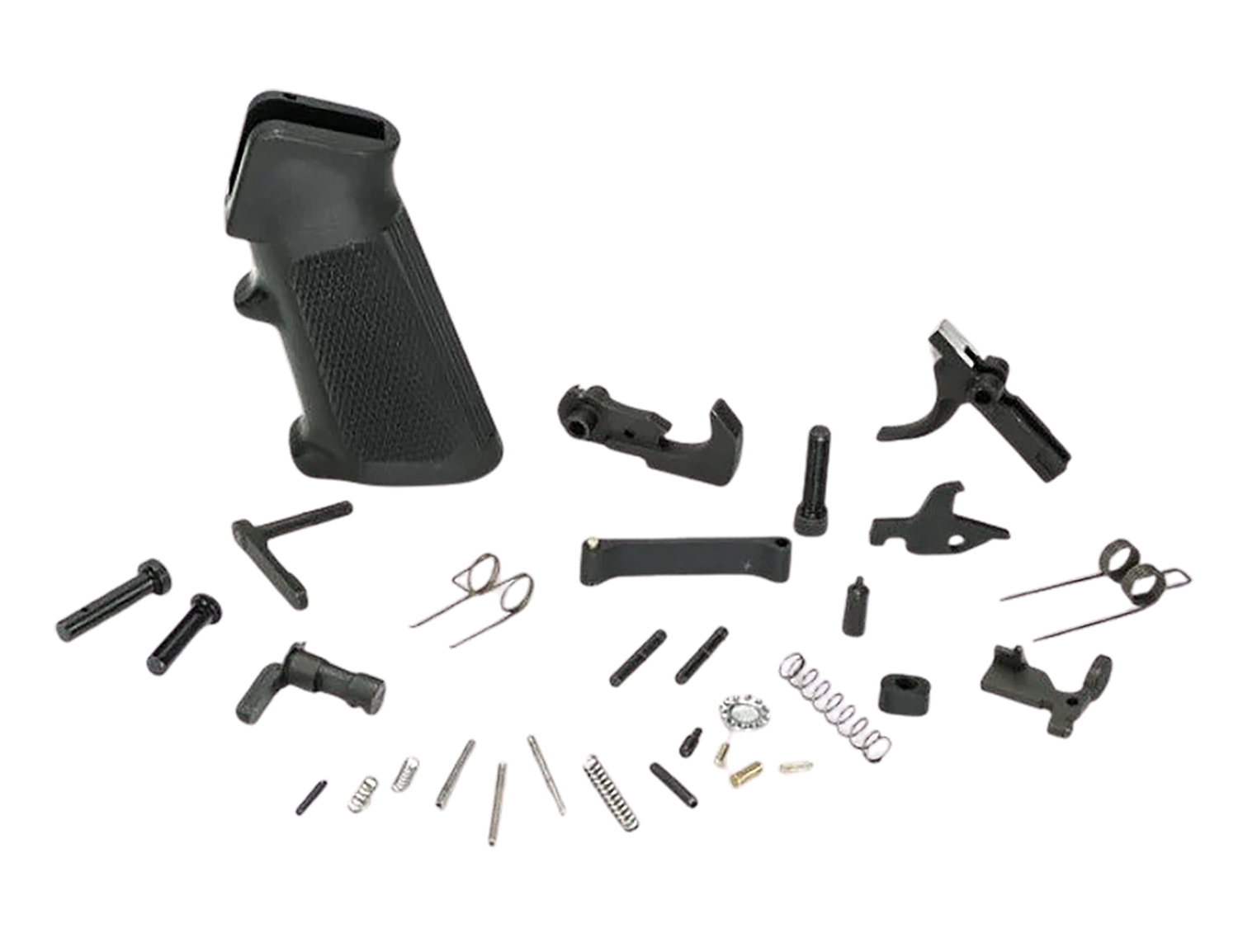White Label WLA-LOW-1013-01 AR15 Lower Parts Kit Phosphate Finish