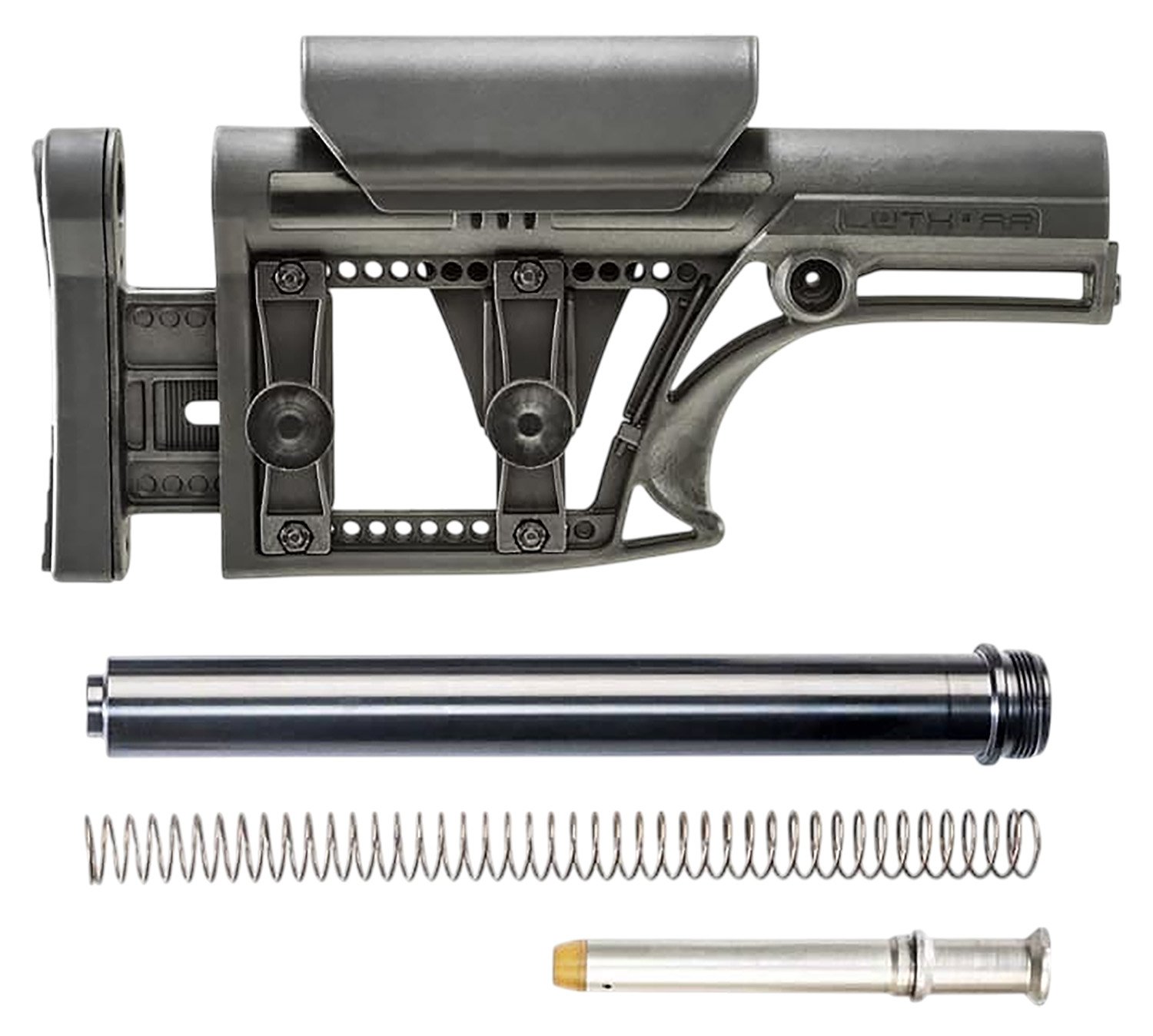 Luth-AR MBA-1 Stock w/Buffer Assembly A2 Extension Tube Black MBA-1K - Luth-AR