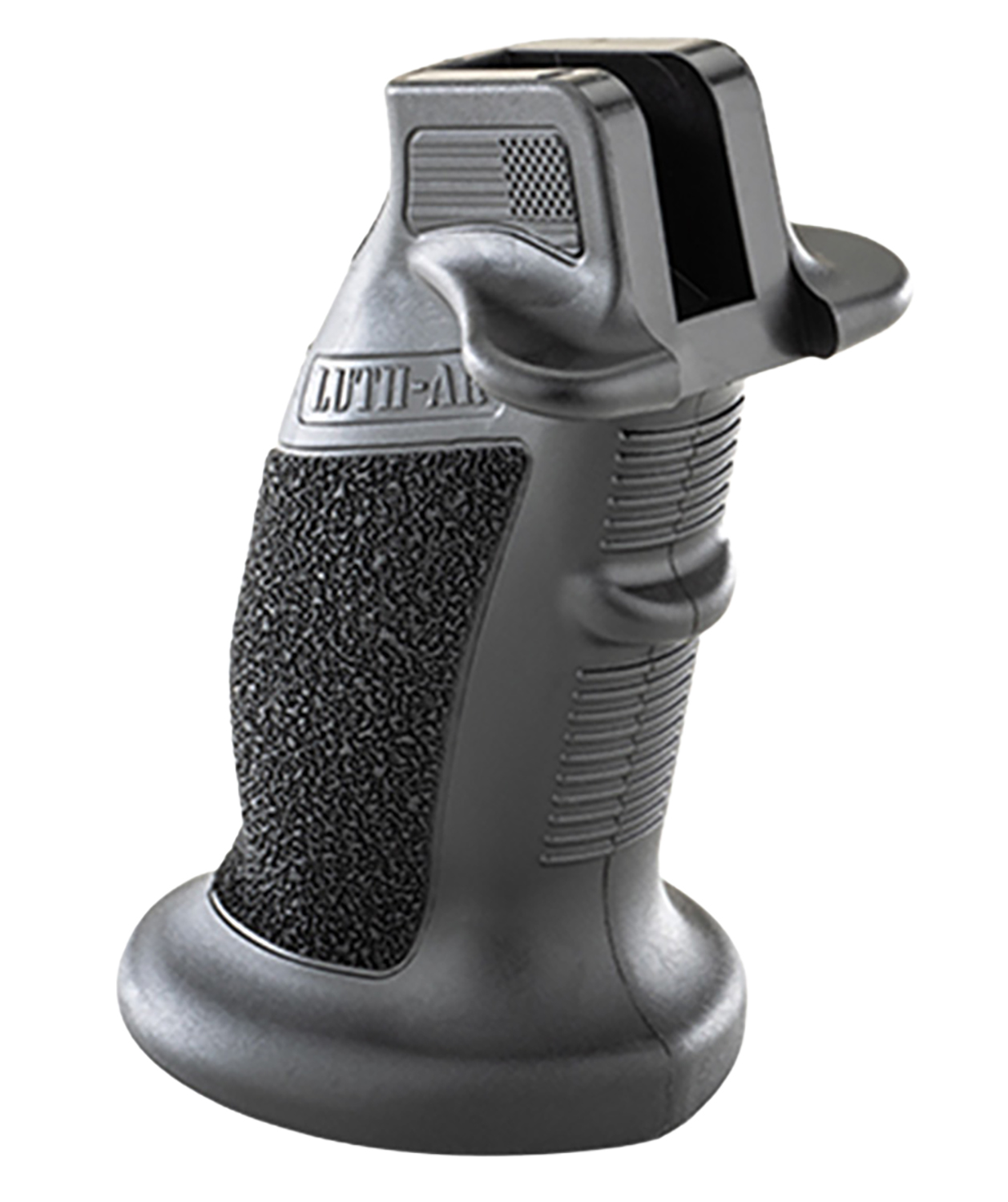 Luth-AR PGWG Pistol Grip Ambidextrous Black AR-15 Style Ergonomic Grip - LUTH-AR - WING