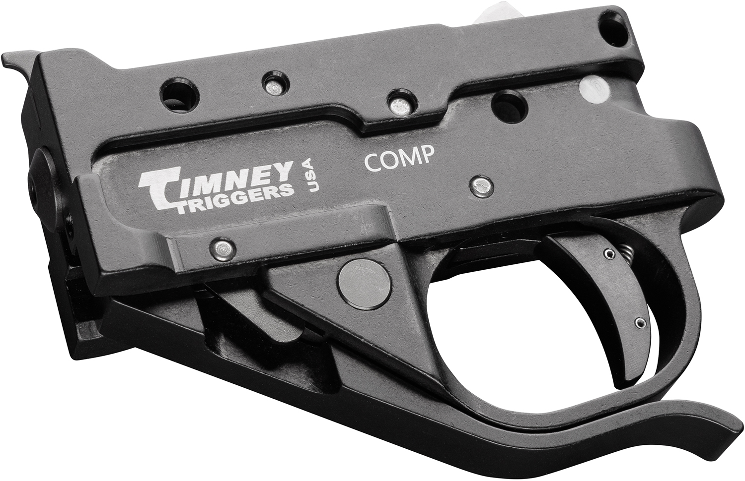 Timney Triggers 10221CCOMP Replacement Trigger Compact Black/Black Drop-In Fits Ruger 10/22