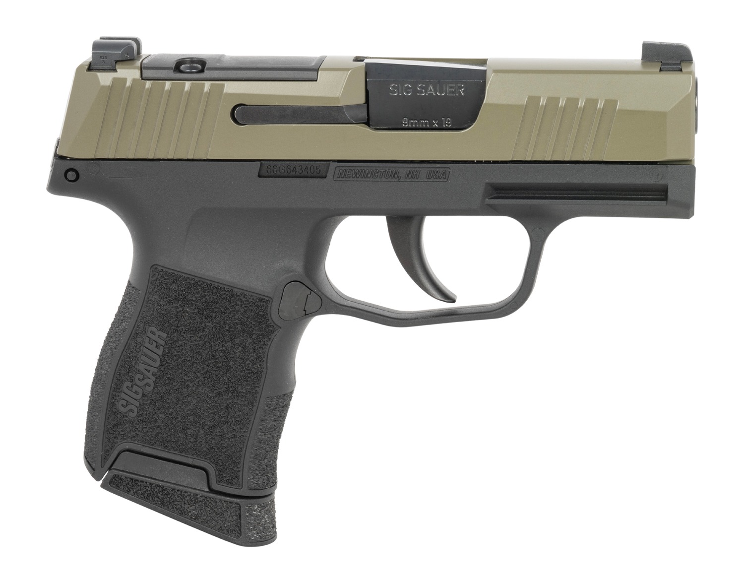 SIG 3659GXR3P           P365 9MM 3.1 OR 10R MSGRN