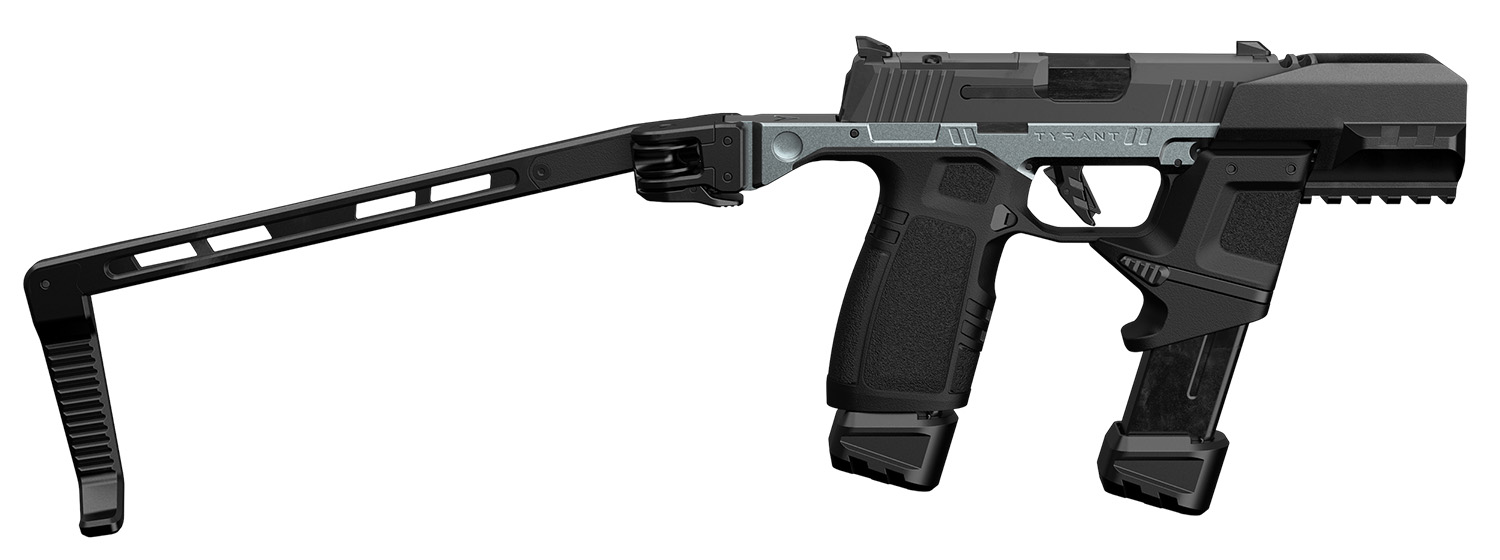 Tyrant TDP365TWSGNMTL P365 WEAPON SYST GUNMETAL - Tyrant CNC