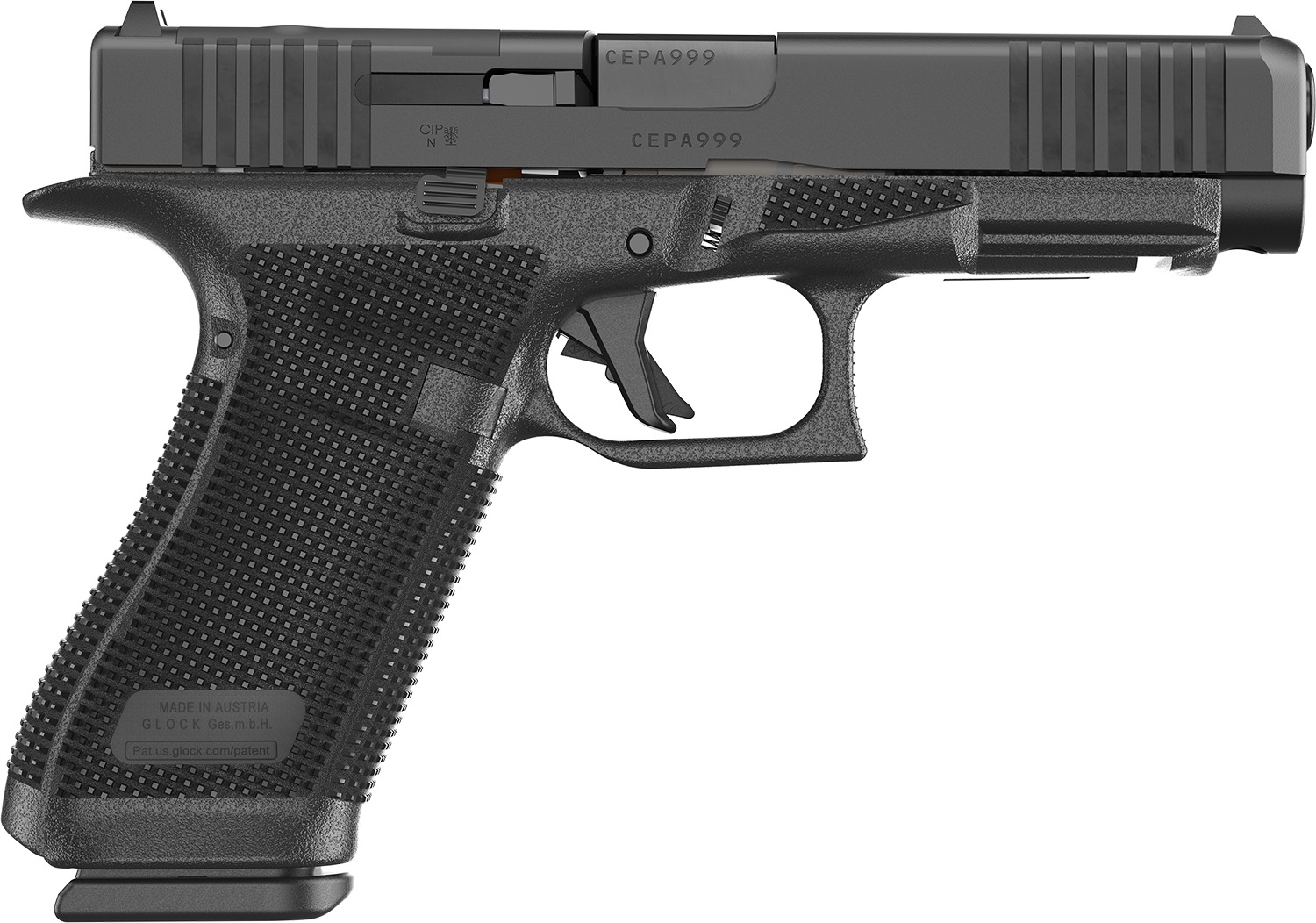 GLK P61750201       G17 G6 9MM ORS FXD         10R