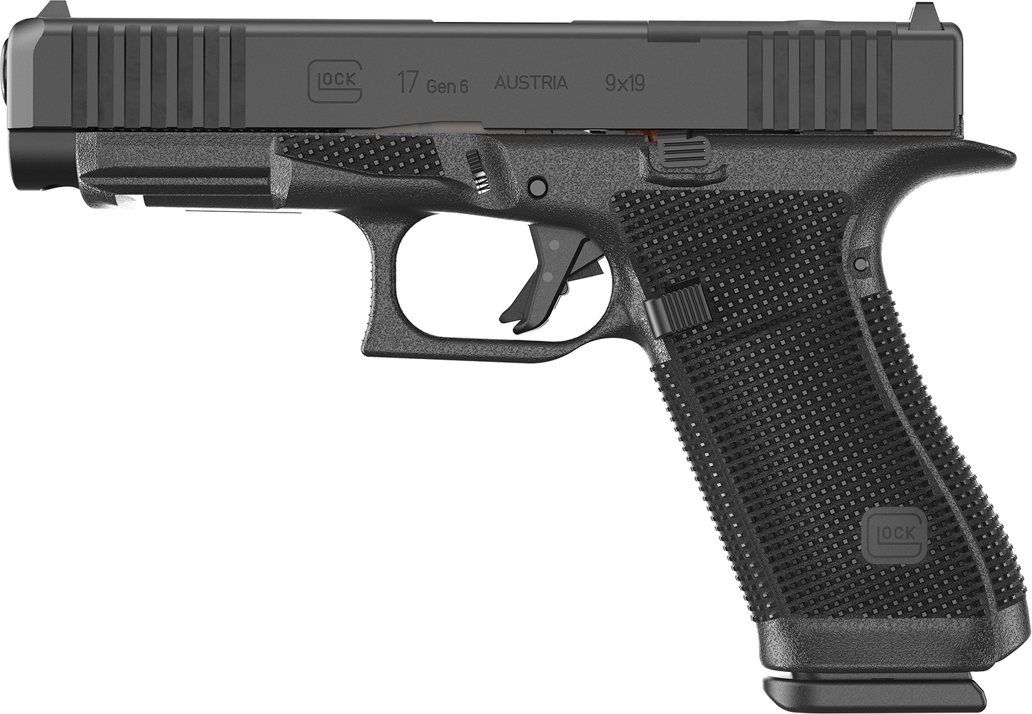 Glock 17 Gen6 9mm 10 Round - Superb 4.49 in. Optic Ready Pistol 4 Glock 17 Gen6 9mm 10 Round striker fired pistol